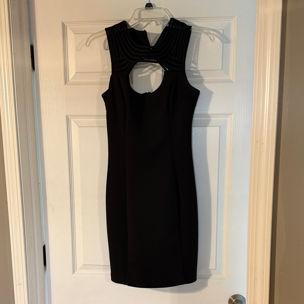 Guess Black Backless Dress